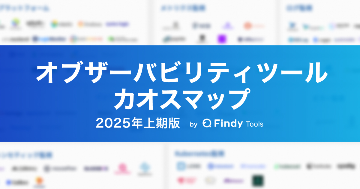 オブザーバビリティツールカオスマップ 2025年上期版