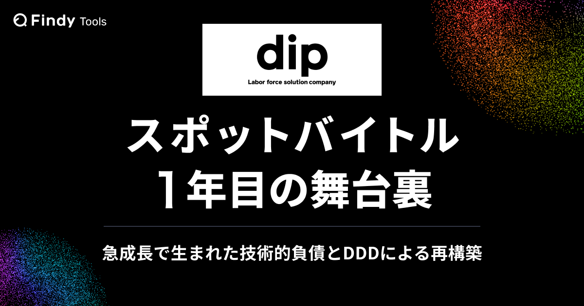 スポットバイトル1年目の舞台裏~急成長で生まれた技術的負債とドメイン駆動設計による再構築~